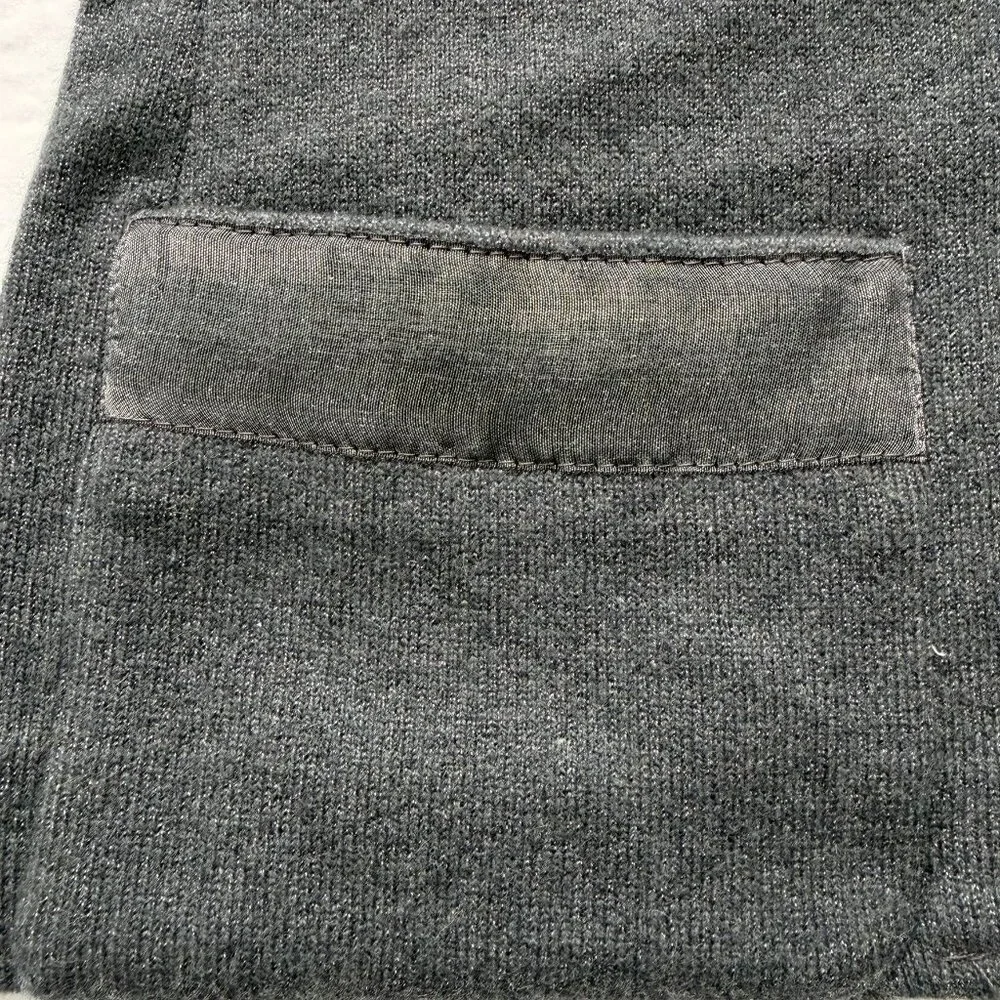 AMINA RUBINACCI Gray Cashmere Blazer Jacket Small - Picture 10 of 16